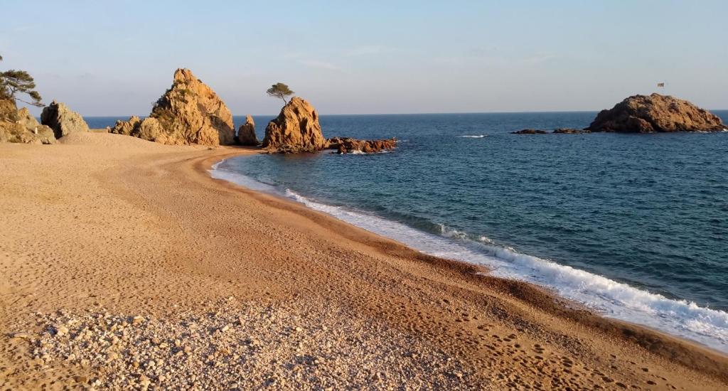 Mar menuda a pocos metros de la playa, Tossa de Mar