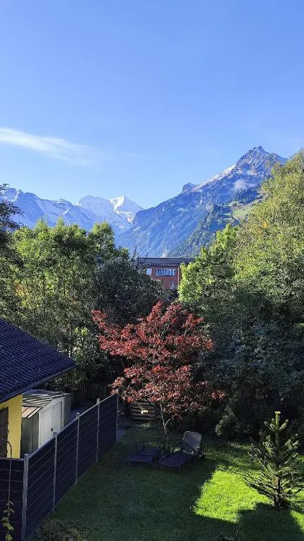1,5 Zimmer Ferienwohnung Lindenmatte Frutigen Berner Oberland，位于弗鲁蒂根的酒店