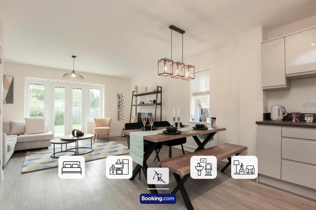 Luxury House By AR Properties Short Lets & Serviced Accommodation Colchester, Colchester