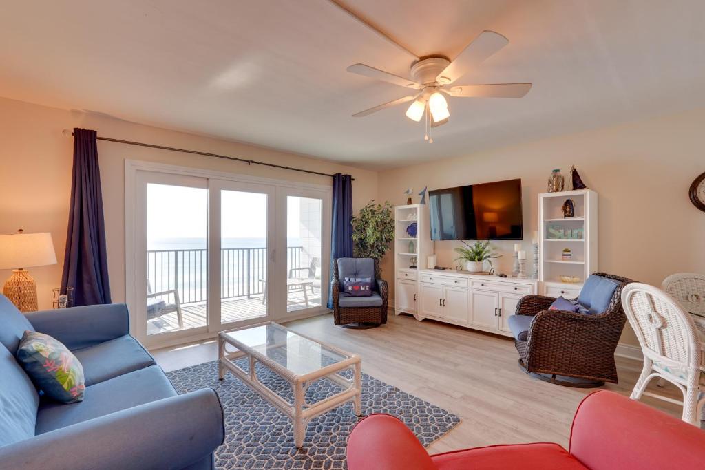 Oceanfront PCB Condo Steps to Private Beach!, Panama City Beach
