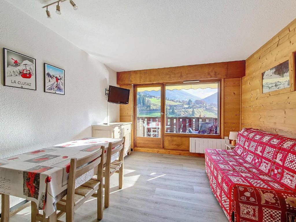 Studio confortable à La Clusaz - 4 pers, balcon, animaux permis - FR-1-818-3 - 1