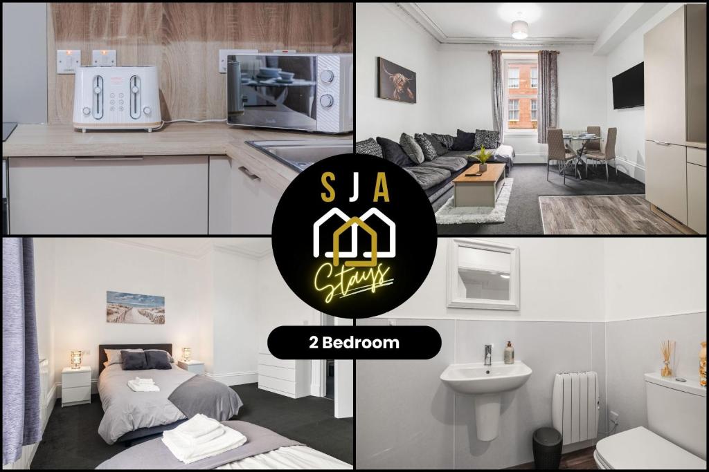 Peterhead Pad - SJA Stays - Modern 2 Bed Apartment, Peterhead