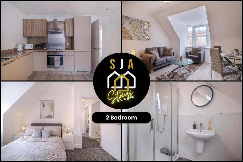 Peterhead Stay - SJA Stays - Modern 2 Bed Apartment, Peterhead
