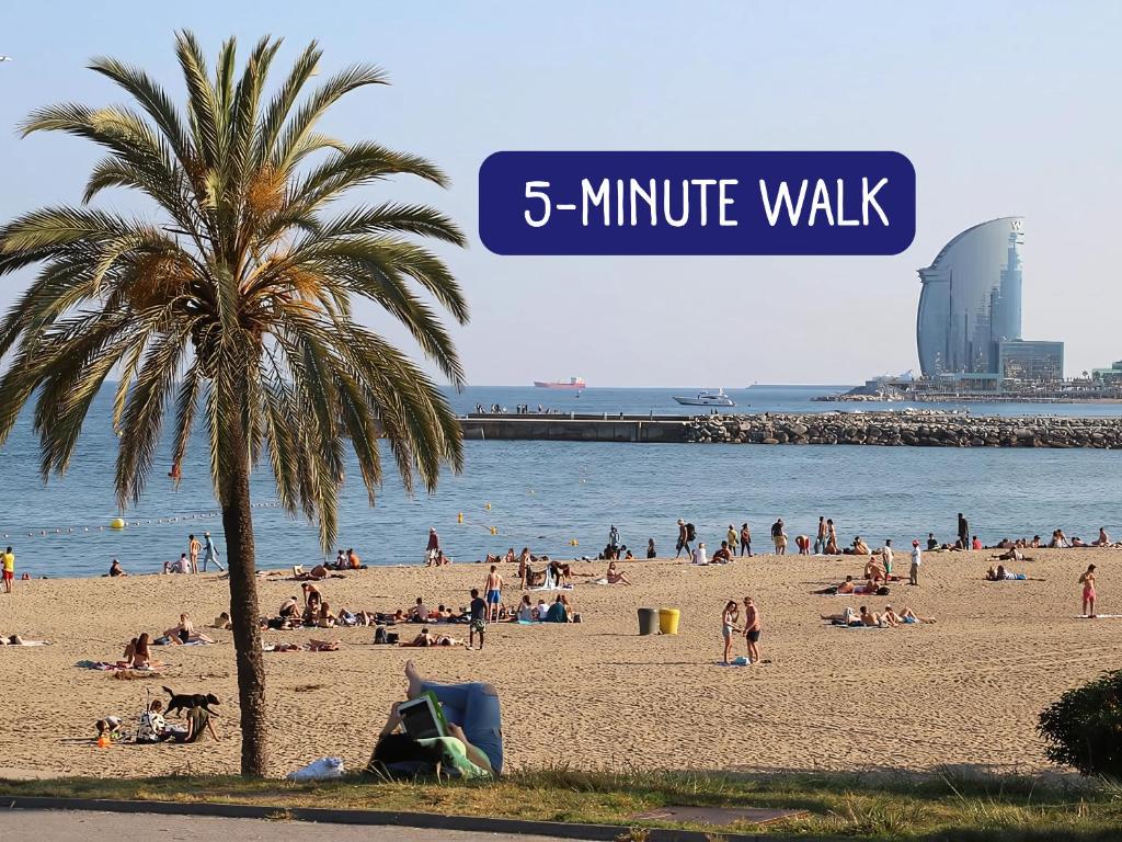 Poblenou Beach Penthouse l Loft with Private Terrace l 5 min Walk to the Beach - 5