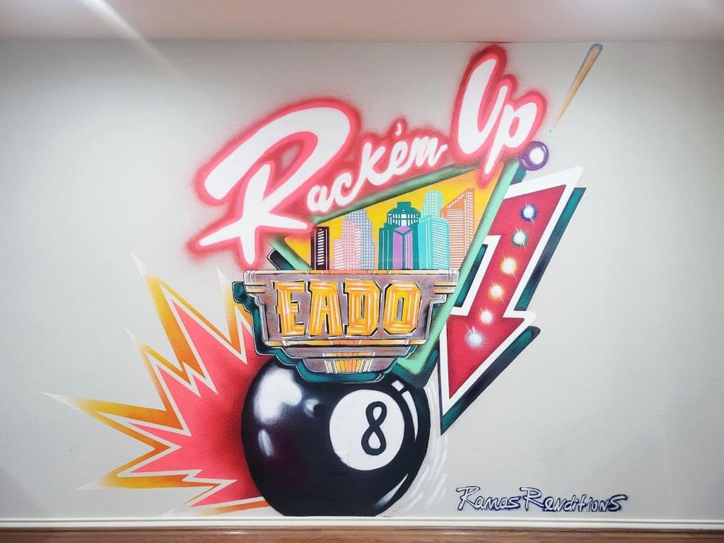 EaDo Townhome Pool Table By Convention & Stadiums, Houston