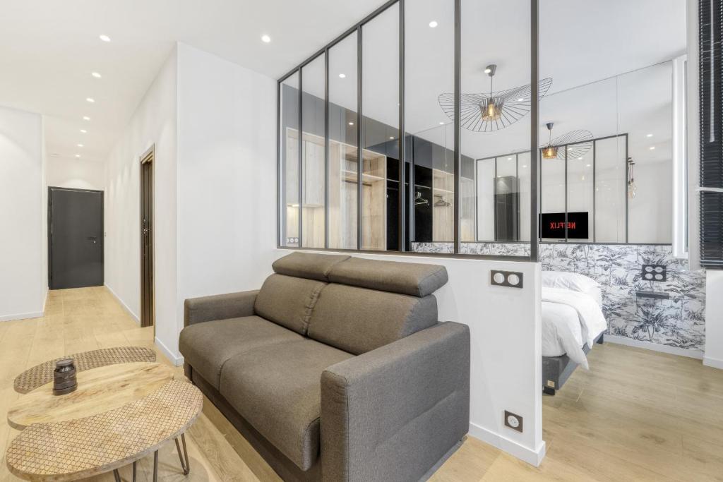1 chambre modern D rue St-Honoré D, Hypercentre proche du Palais - 4