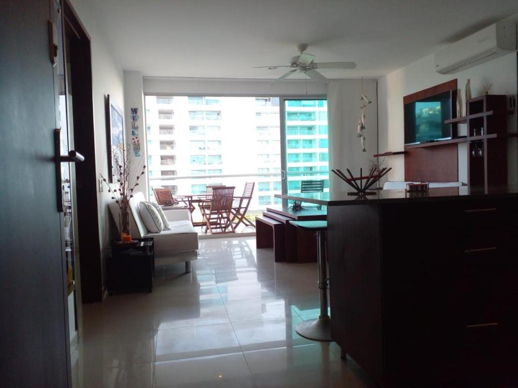 2MV-5G Apartamento de 2 Alc Vista al mar con A A Piscina y Wifi - 4