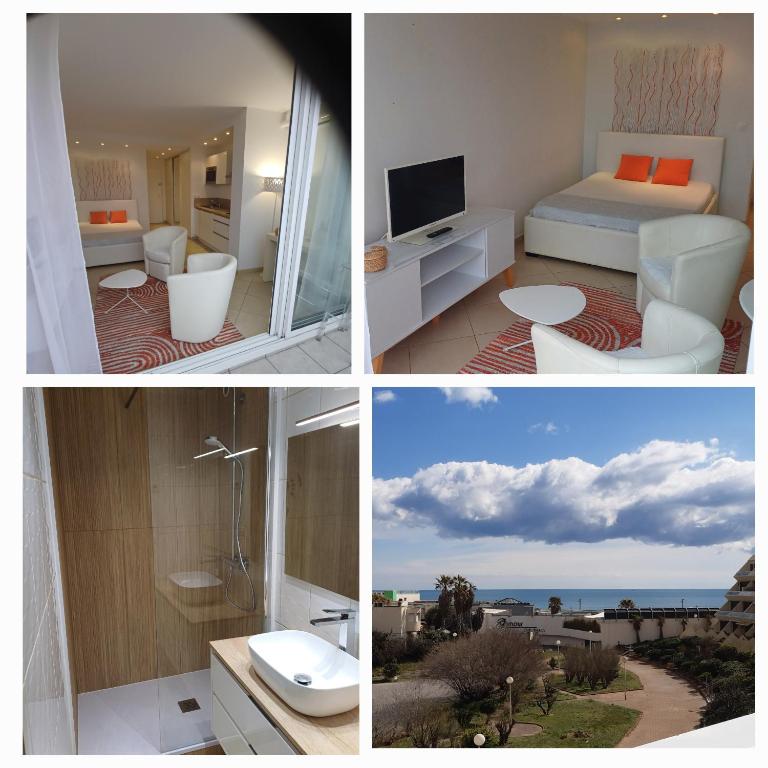 Le cap d'agde quartier naturiste Héliopolis E - 5