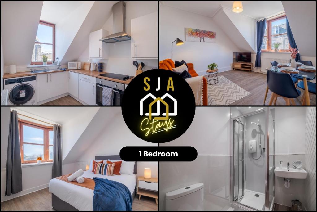 Summerfield Stay - SJA Stays - Modern 1 Bed Apartment, Aberdeen