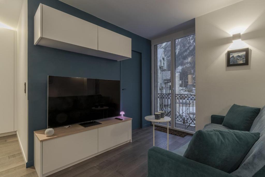 Le Lyret - Au Centre avec Vue Spectaculaire, Chamonix-Mont-Blanc