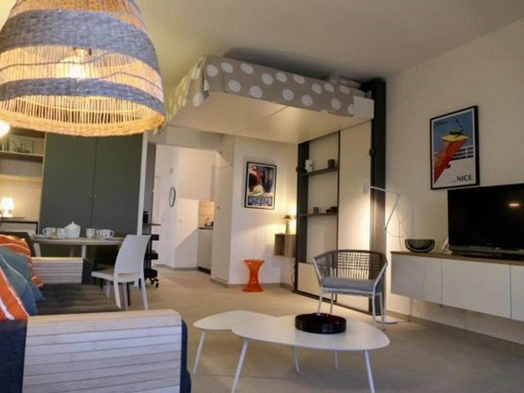 Studio vue mer climatisé, 2 à 4 pers., parking en option à Villeneuve-Loubet Plage - FR-1-252A-131 - 2