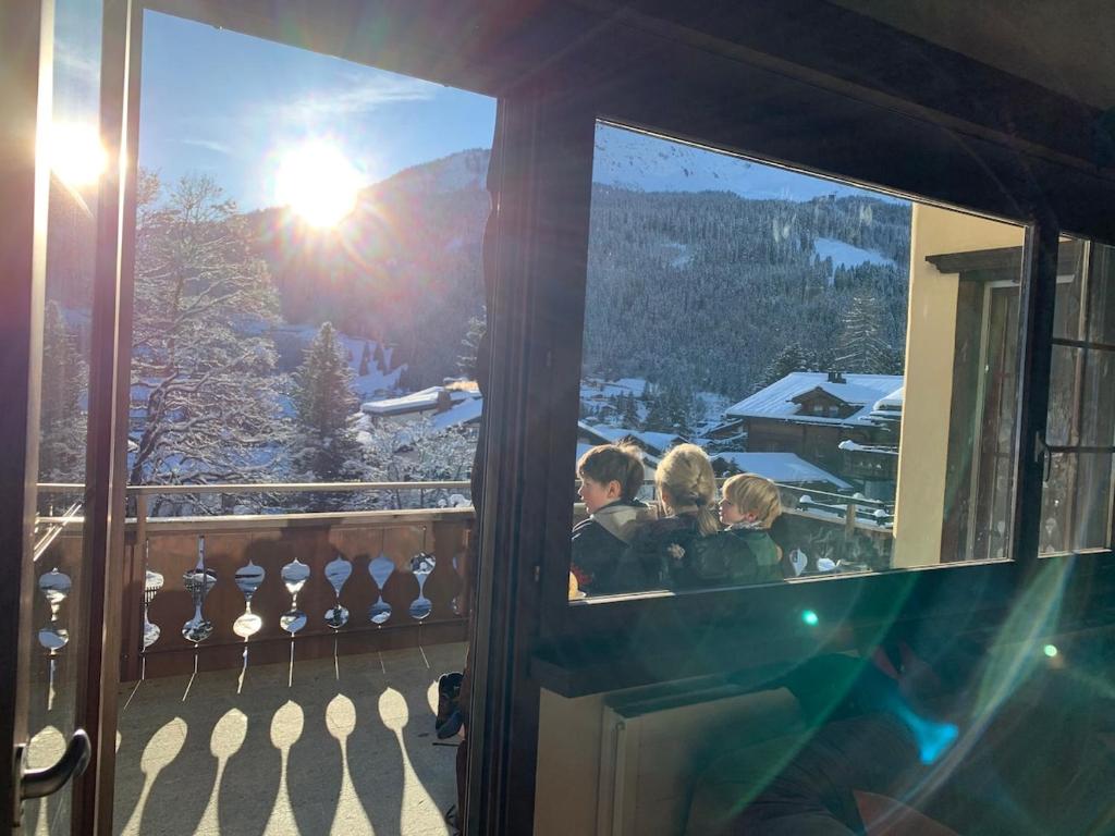 Chalet mit Blick auf den Gotschna, Klosters