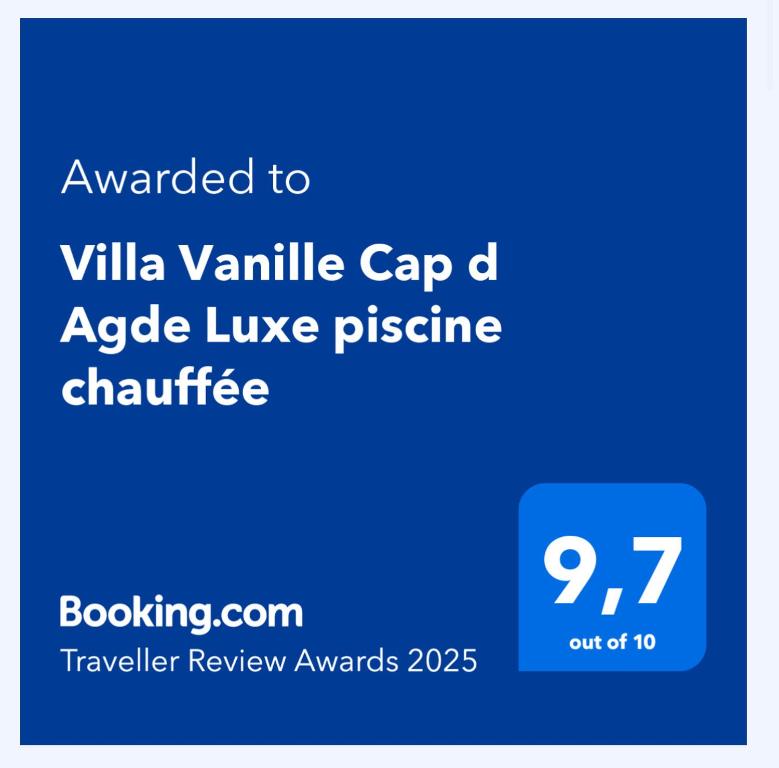 Villa Vanille Cap d Agde Luxe piscine chauffée 5 étoiles - 3