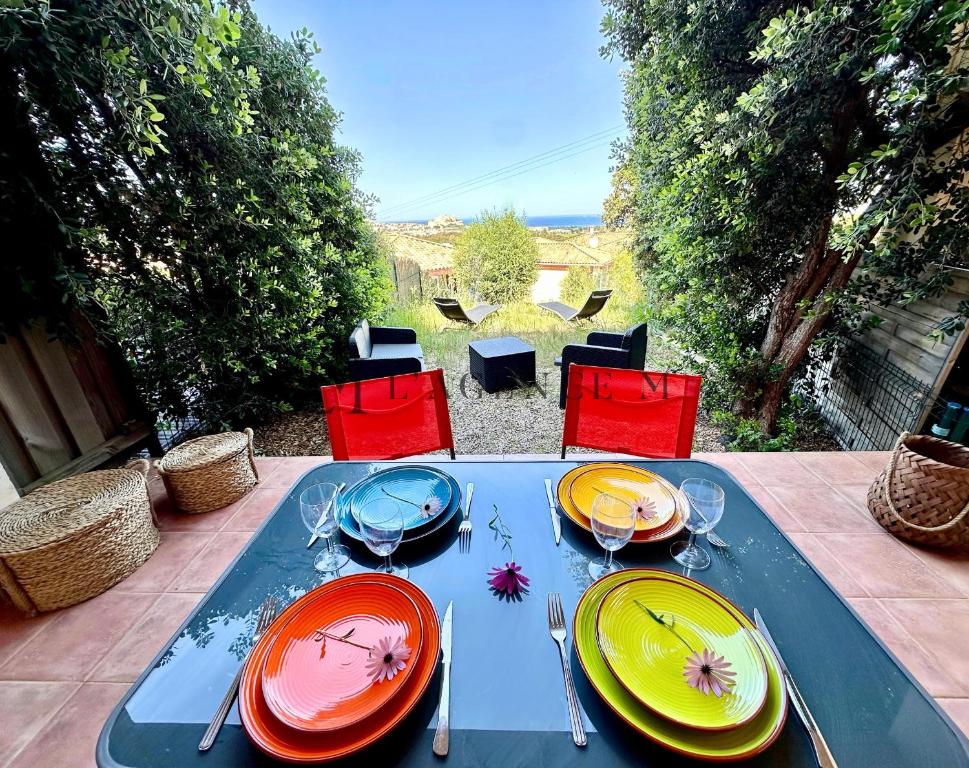 Manuro - Duplex avec jardin et parking privé, vue citadelle et mer CALVI - 2