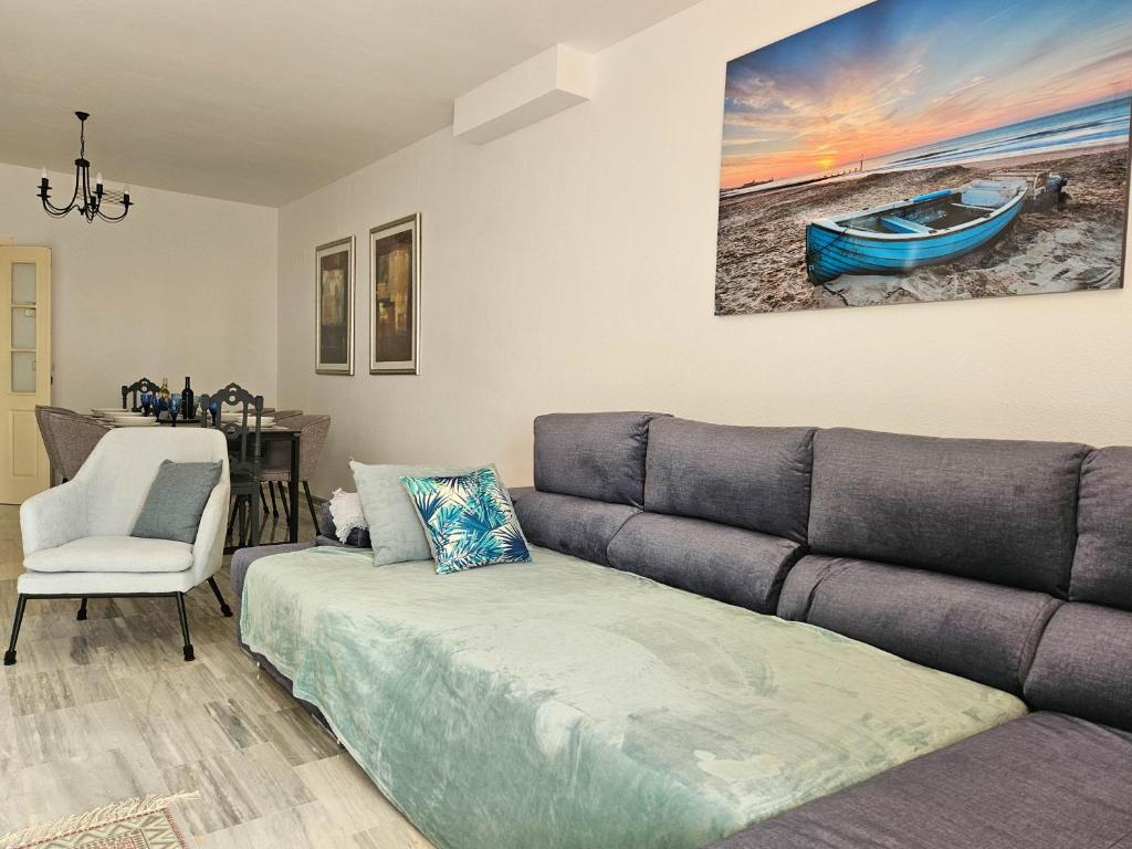 2 bed garden apartment Las Mimosas Cabopino - 4