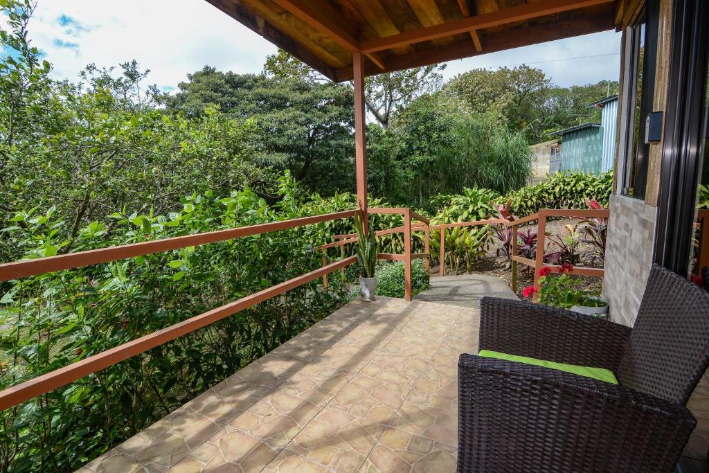 Balcony/terrace, Las Marias Monteverde - Mountain View Cottages & Gardens in Monteverde
