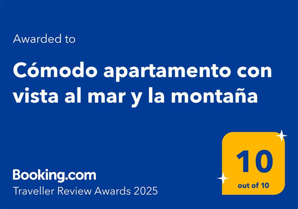 Cómodo apartamento con vista al mar y la montaña, Santa Marta