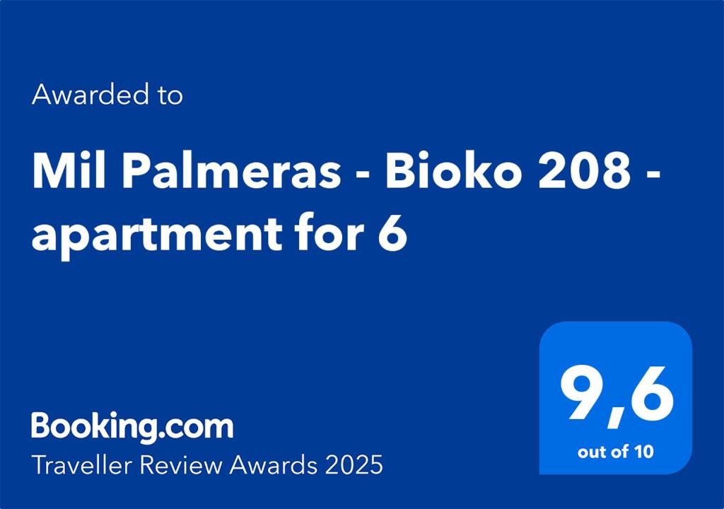 Mil Palmeras - Bioko 208 - apartment for 6 - 5