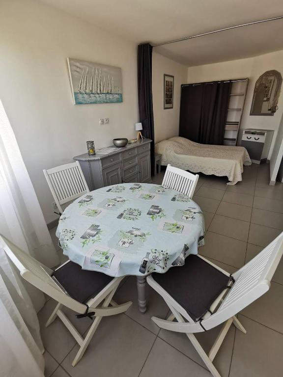 AS18656 - Grand studio vue mer, direct sur plage avec parking privé - 4
