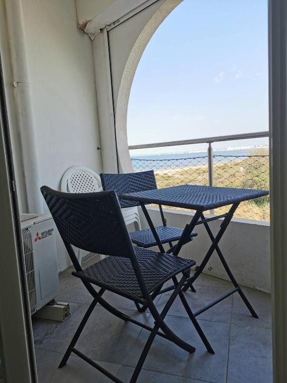 AS18656 - Grand studio vue mer, direct sur plage avec parking privé - 5