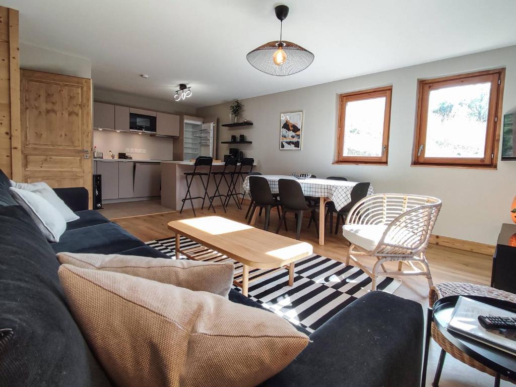 Superbe Chalet Duplex 3* avec Parking et WIFI au Pied des Pistes, Valmorel - 4