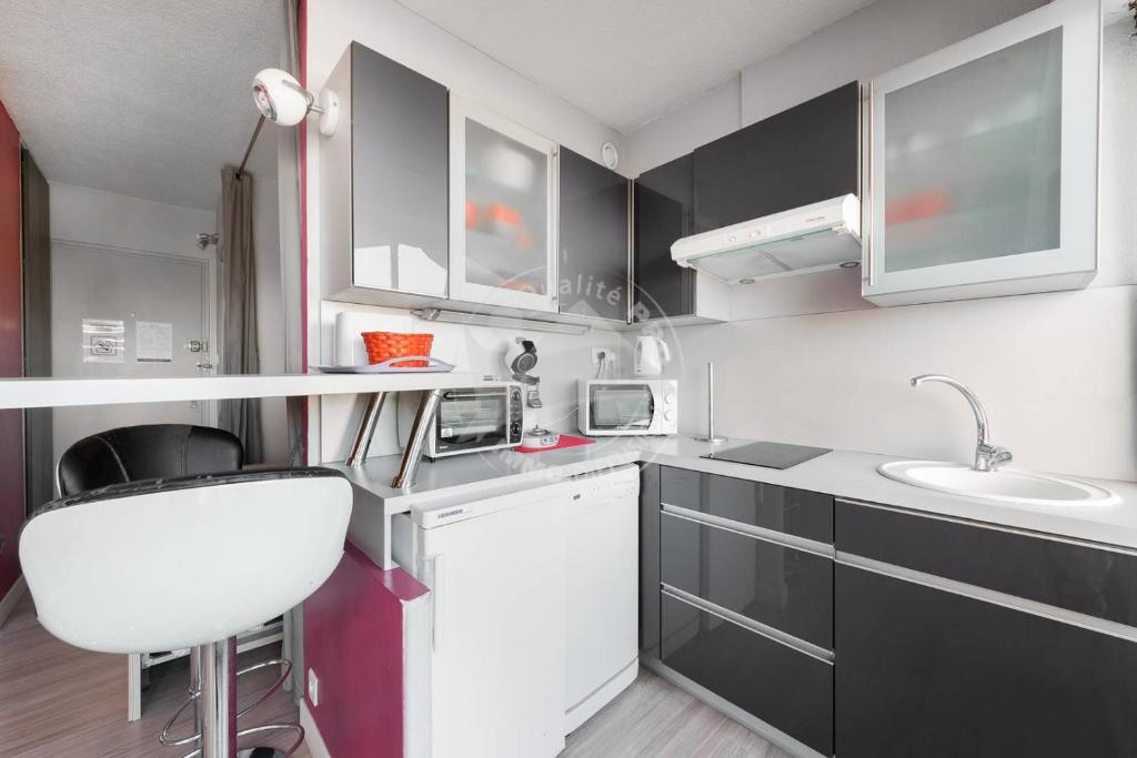 AS9557 - Studio vue sur la mer avec parking privé proche centre ville - 4