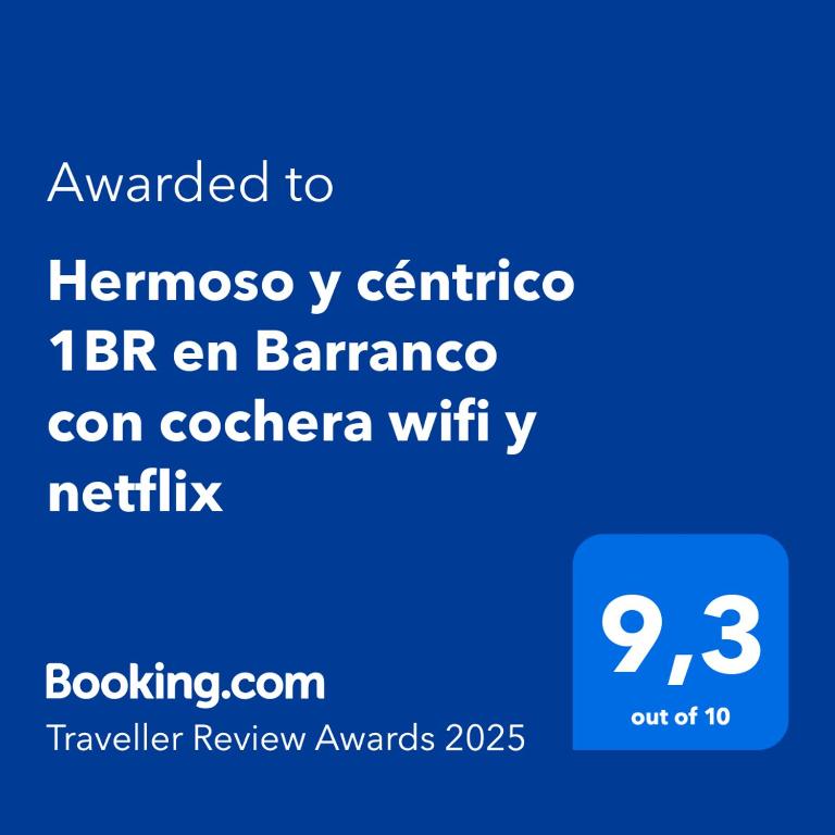 Hermoso y céntrico 1BR en Barranco con cochera wifi y netflix - 2