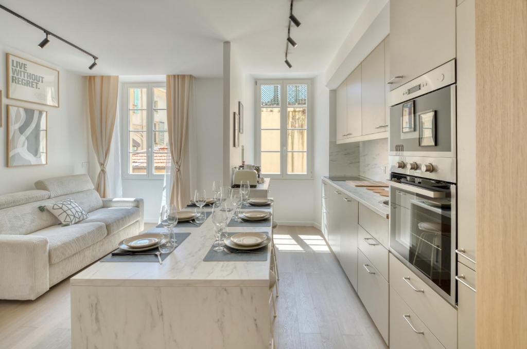 SIDI BRAHIM - Sublime appartement en centre-ville, Menton