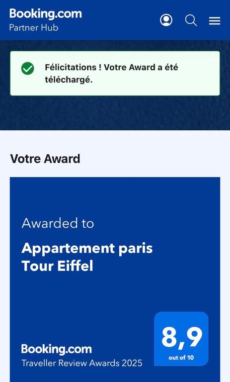 Appartement paris Tour Eiffel - 4