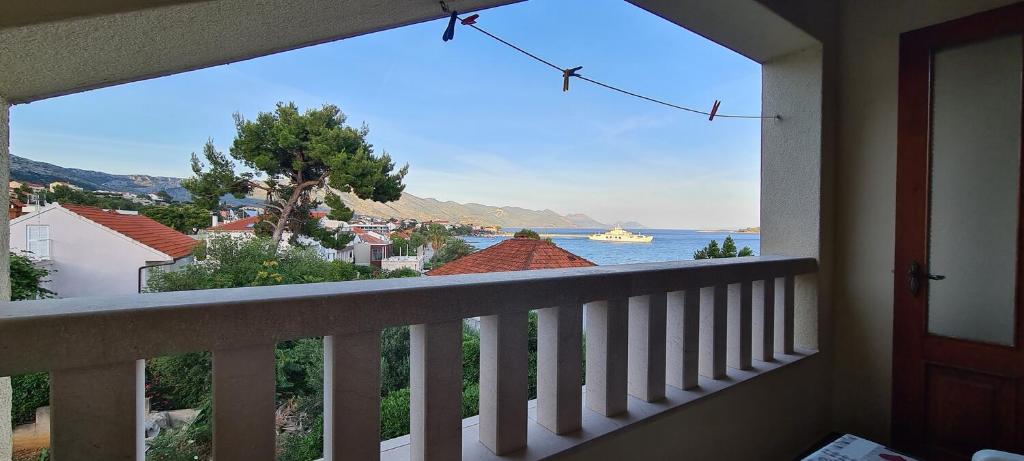 Studio apartment in Orebic with Seaview, Terrace, Air condition, WIFI (4669-4), Orebić