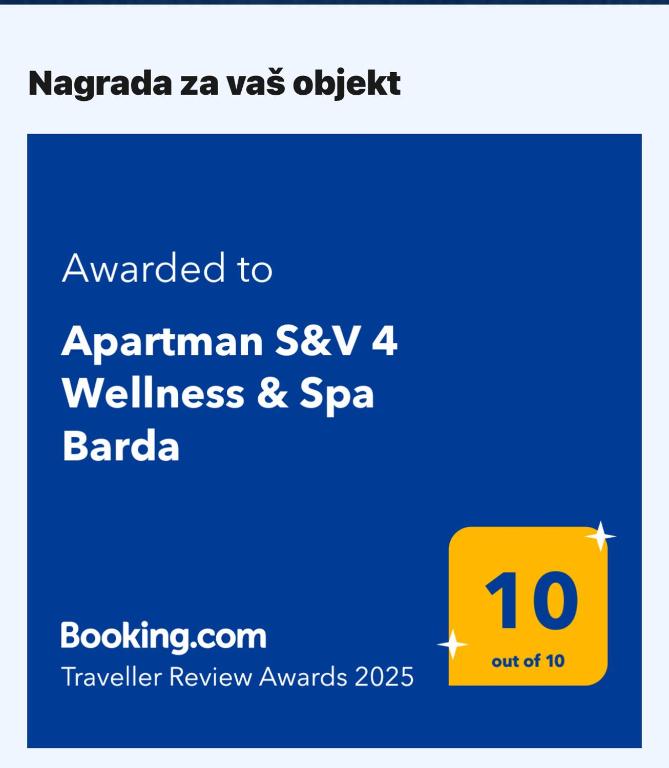 Apartman S&V 4 Wellness & Spa Barda - 4