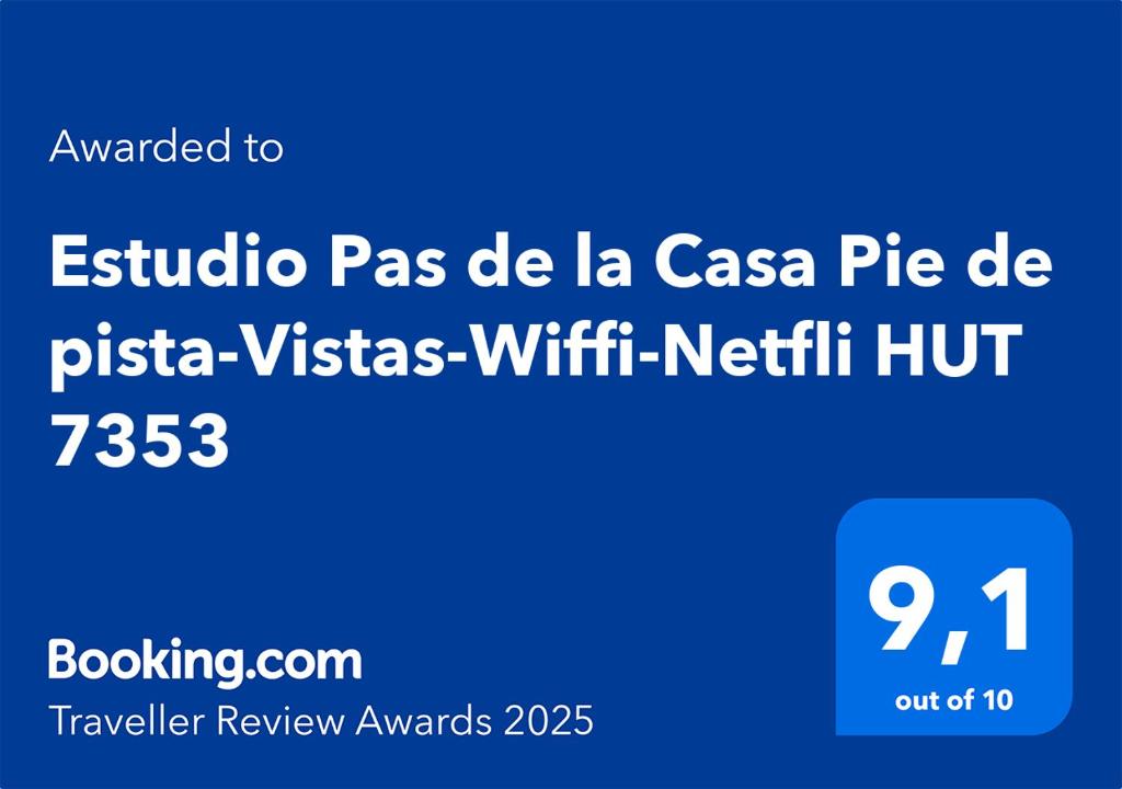 Estudio Pas de la Casa Pie de pista-Vistas-Wiffi-Smartv HUT2-7353 - 3