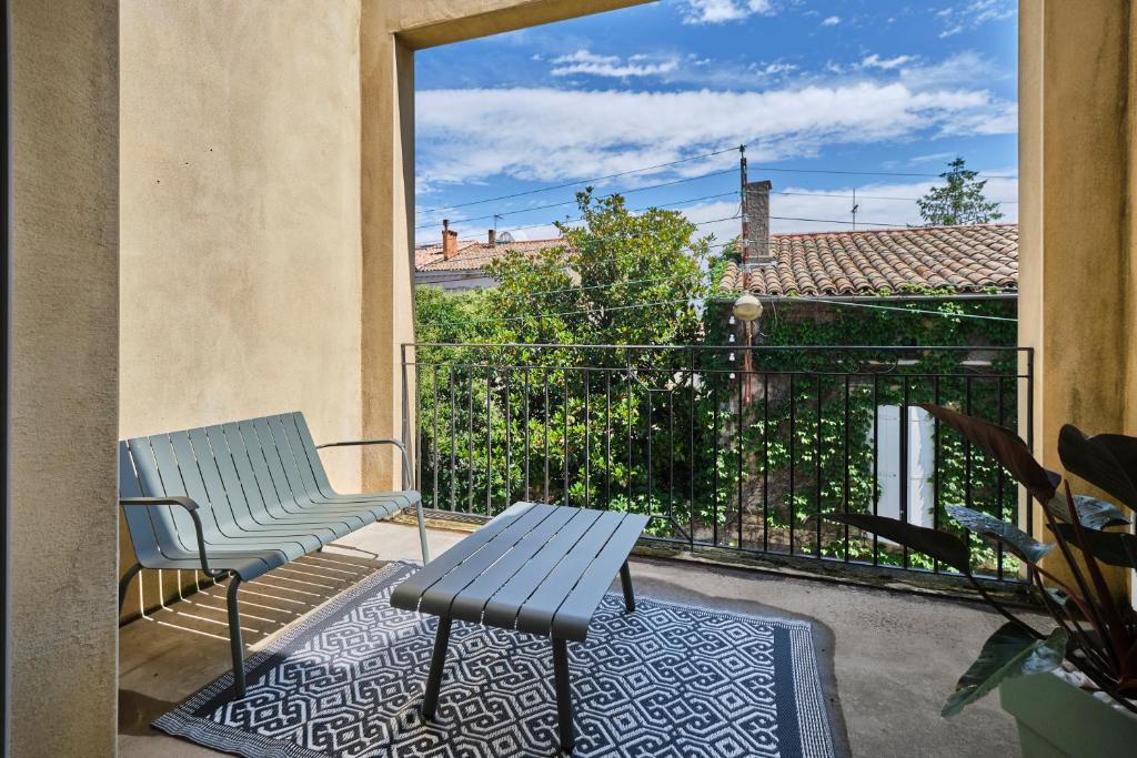 Au Céladon Parking gratuit, WIFI, Terrasse, Piscine - 5