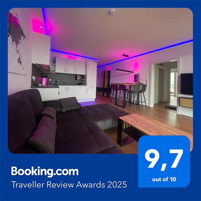 100 qm Penthouse, Self-Check-In, 2 Parkplätze - 1