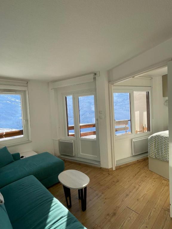 Les Ménuires - Appart 2 pièces 4 pers - Balcon plein SUD - Ski aux pieds - 3