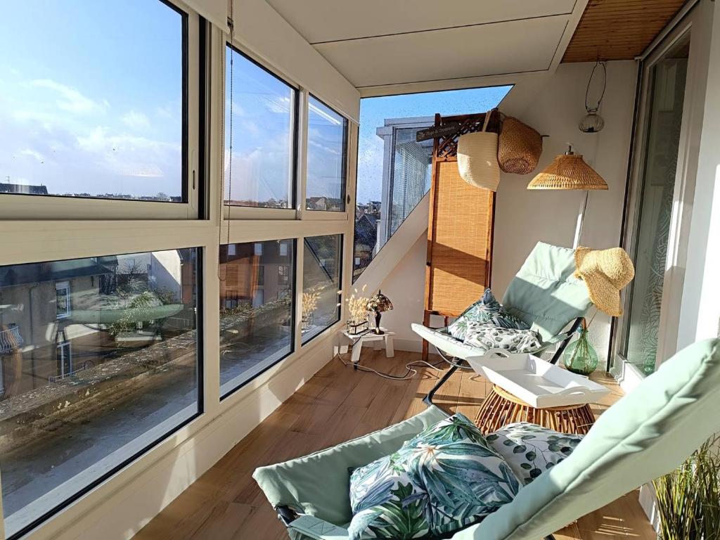 Bel appartement 4 pers avec parking et WIFI au centre-ville de Perros-Guirec - FR-1-368-454 - 1