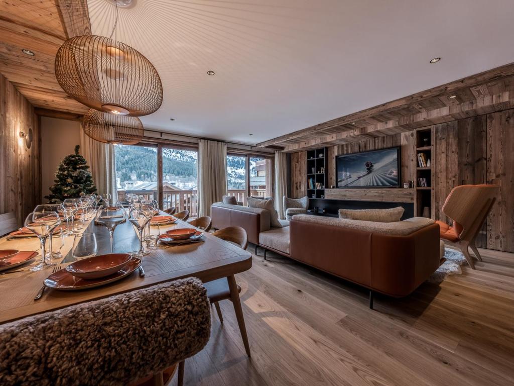 Appartement de luxe, 3 chambres, cheminée, conciergerie 5*, ski room, non-fumeur - FR-1-613-124 - 2