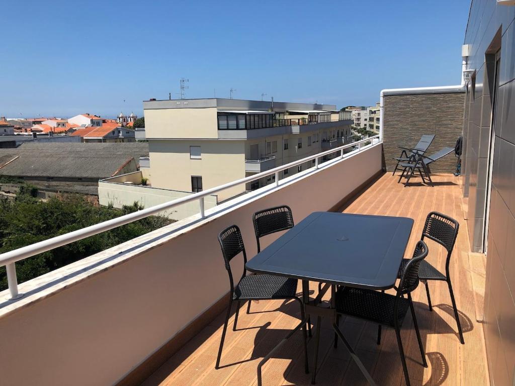 Appartement 3Z - Centre de Esposende avec vue sur la ville 전경