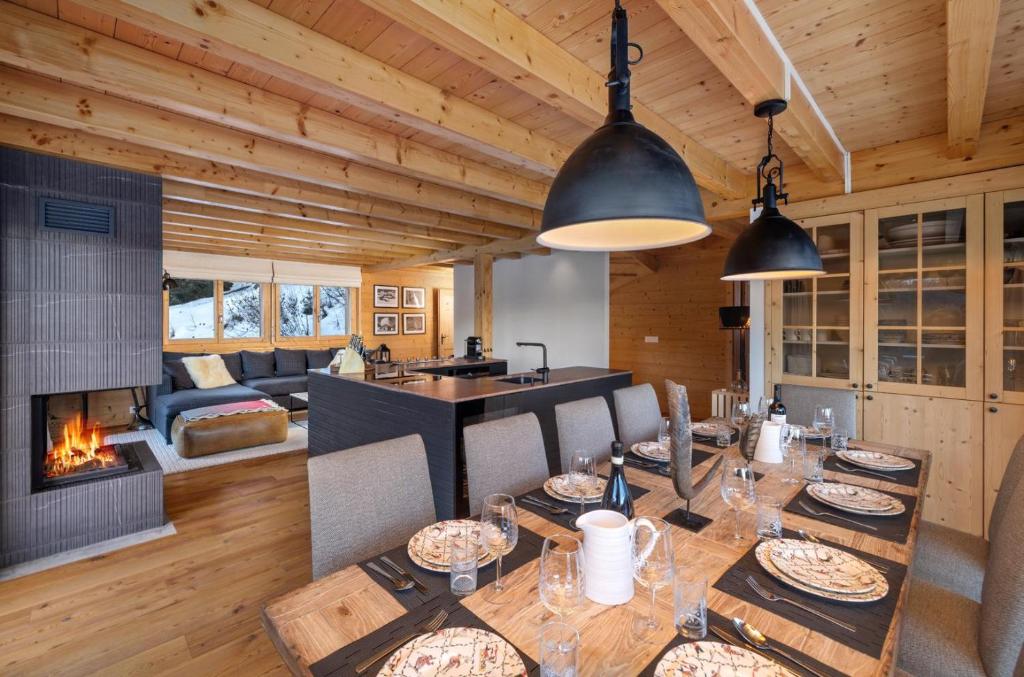 Chalet 18 îles Luxury chalet With Sauna La Tzoumaz - 2