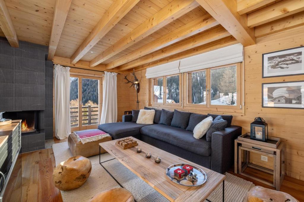Chalet 18 îles Luxury chalet With Sauna La Tzoumaz - 3