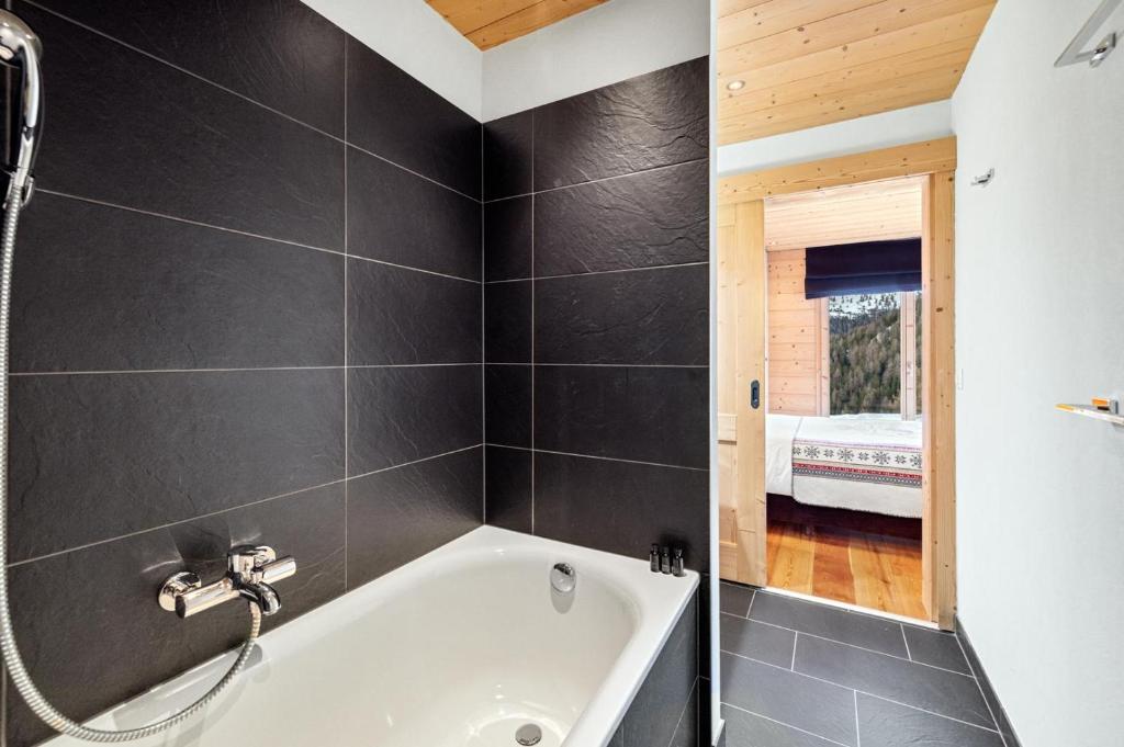 Chalet 18 îles Luxury chalet With Sauna La Tzoumaz - 5