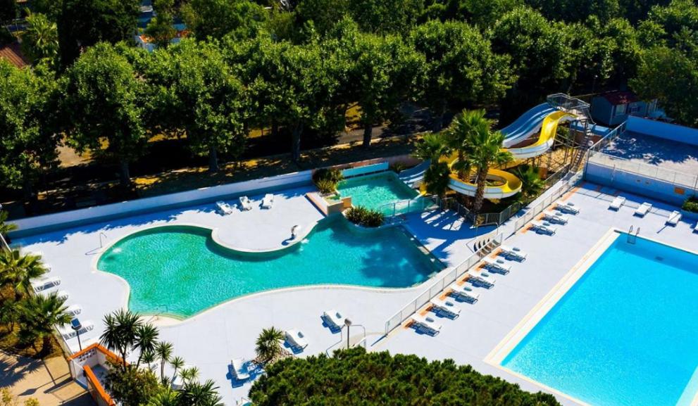 Mobil home 4 pers ombragé climatisé camping Marvilla parc AGDE - 4