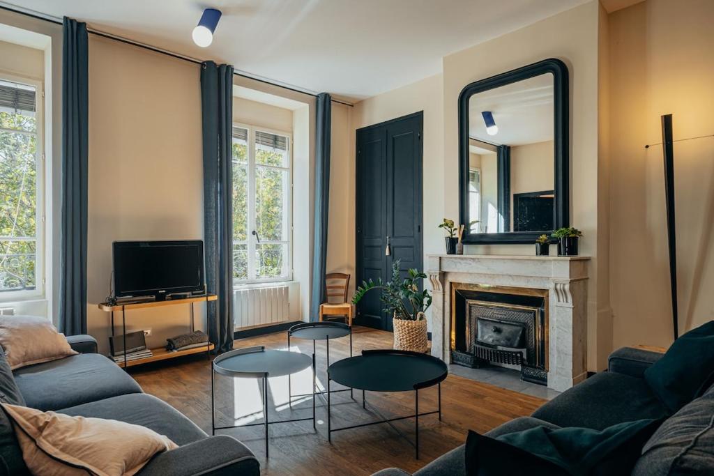 Superbe appartement lyonnais, vue sur Saône - 2