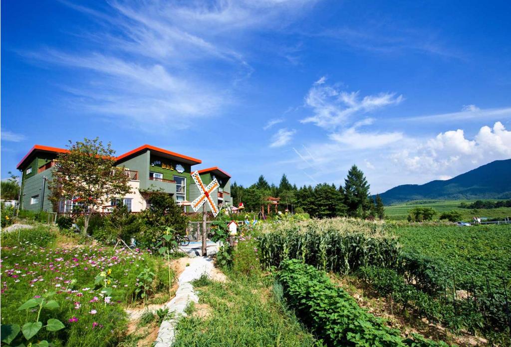 구름위의 테라스 펜션 객실