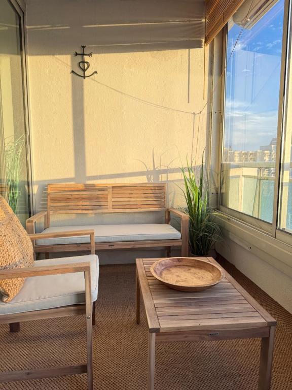 Appartement vue mer Carnon Plage dernier étage proche Parc Expo - 5