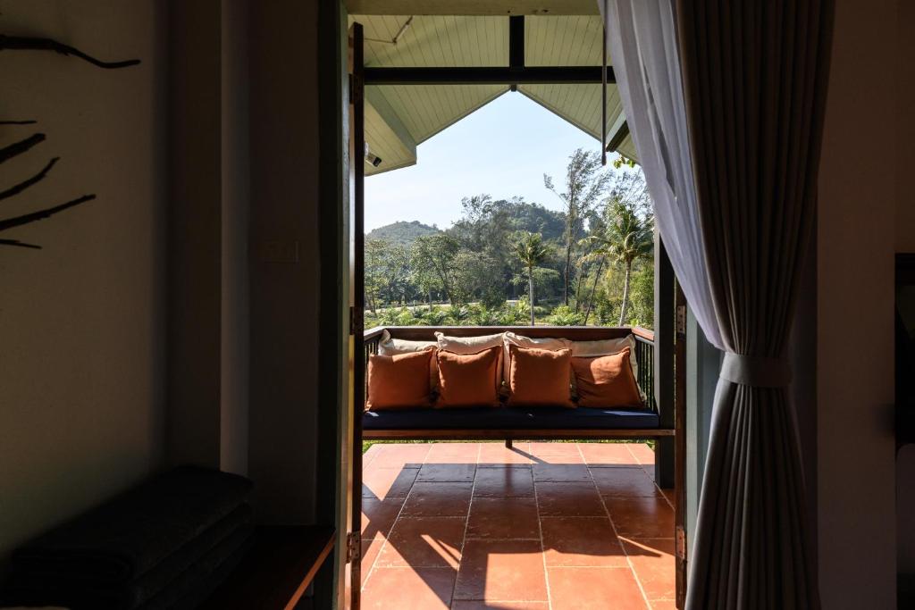 Balcony/terrace, Villa Pateh, Sikao in Trang