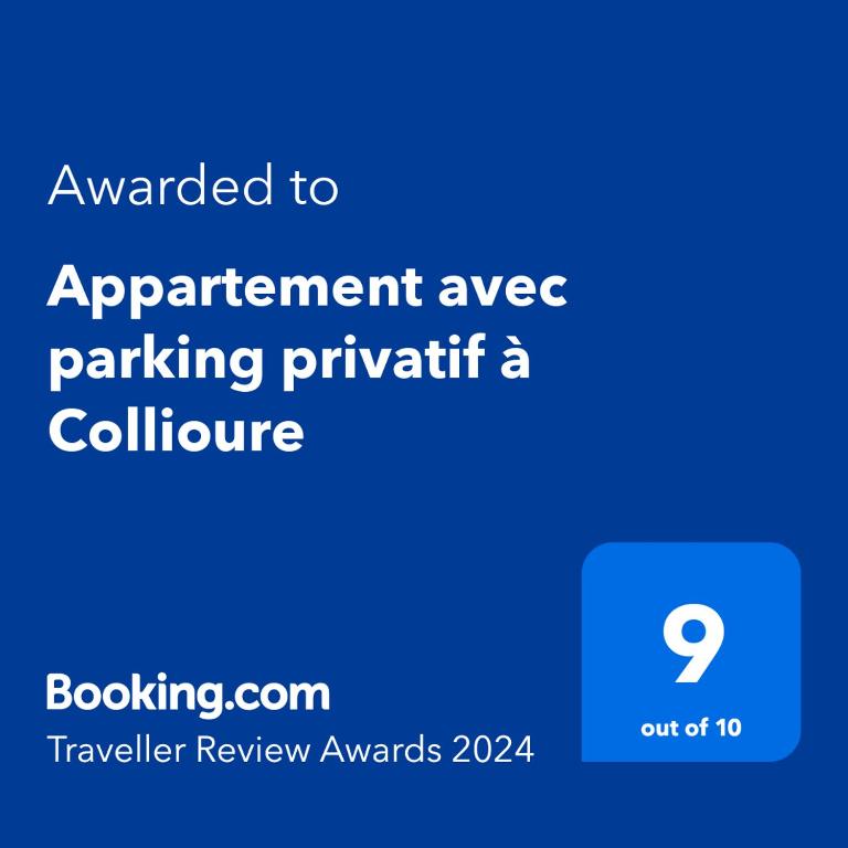 Appartement avec parking privatif à Collioure - 1