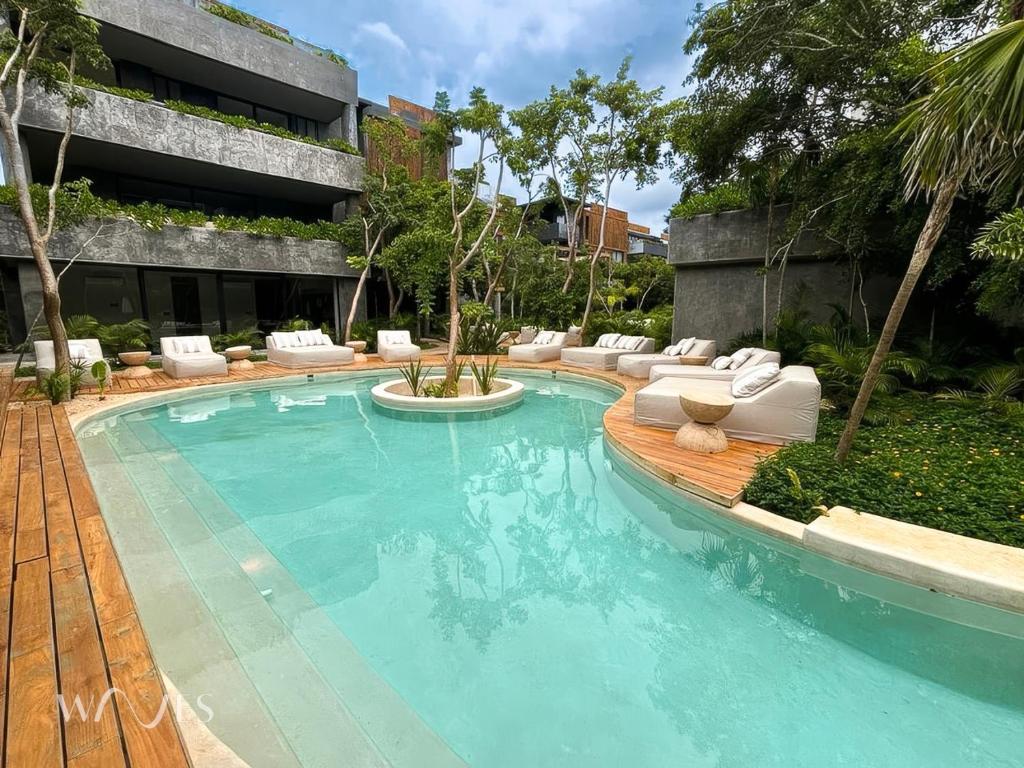 2BR w Private Pool Near the Beach – Spacious Stay, Tulum