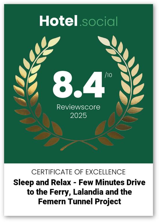 Sleep and Relax - Few minutes drive to the Ferry, Lalandia and the Femern Tunnel project, Rodby