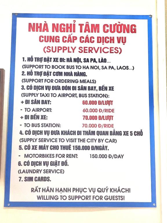 Nhà nghỉ Tâm Cường (Nha nghi Tam Cuong)